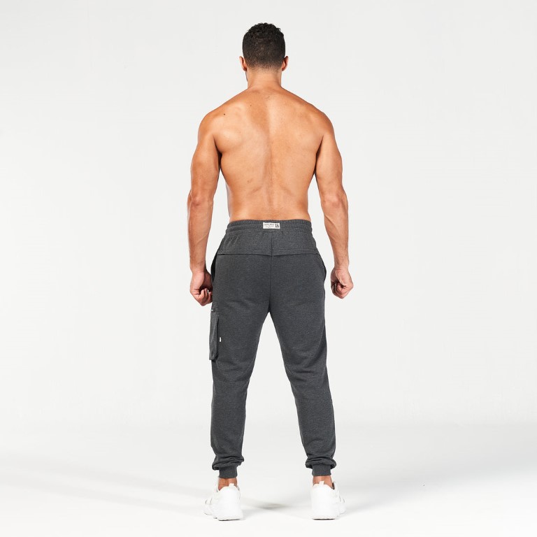 Golden Era New School Joggers - Black Marl